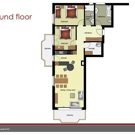 Apartment Sans-Souci - Griwa Rent Ag Daire